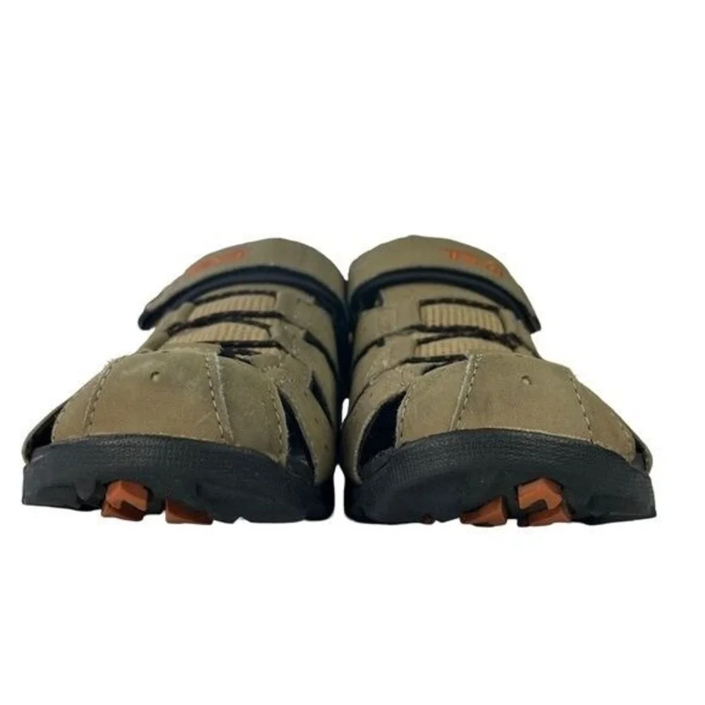 Teva Closed Toe Hiking Sandals Leather Trail Outdoor Sport Y2K Minimalist Mens 8